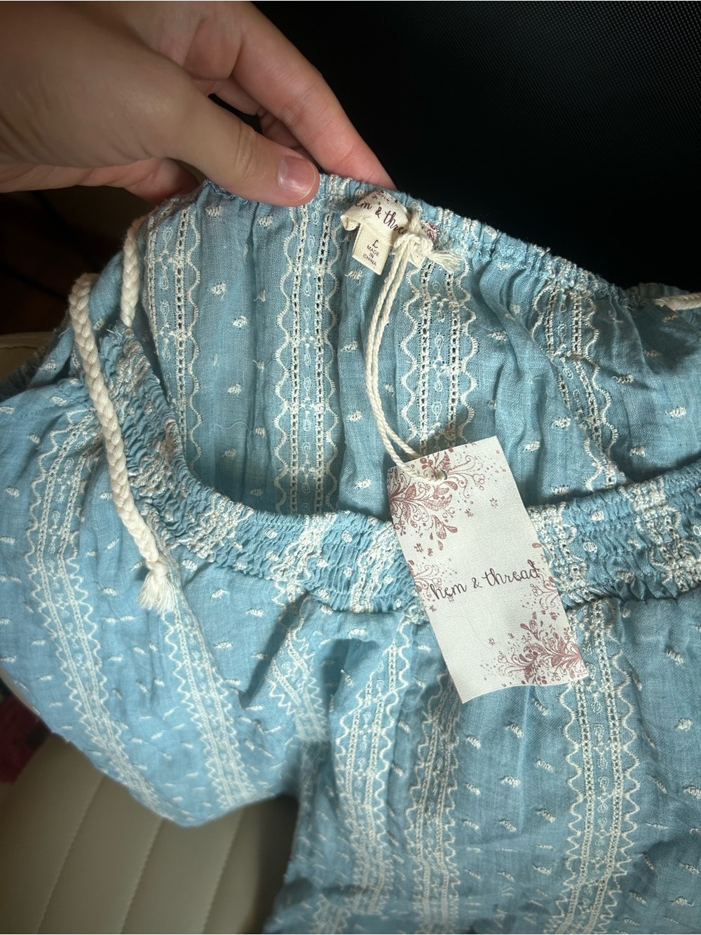 Hem & Thread Flowy Pant Set - Picture 5 of 5